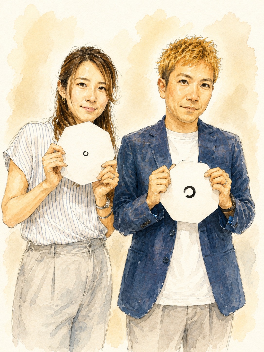 TINY PERK OPTICALを届けるふたり